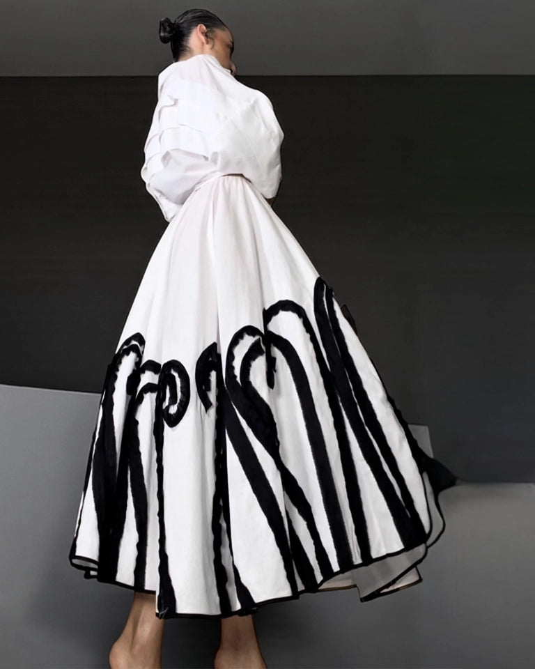 Burcu Aslan Skirt ETU COTTON SKIRT