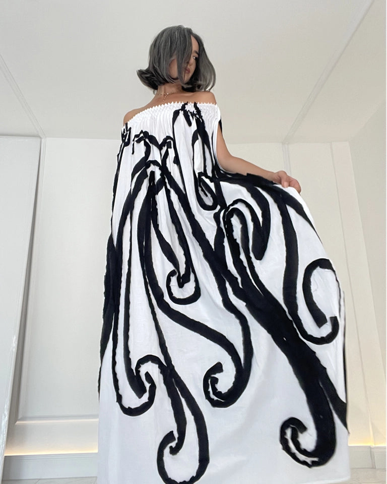 Burcu Aslan Dress FELA COTTON DRESS