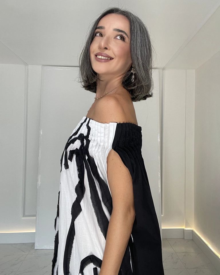 Burcu Aslan Dress FELA COTTON DRESS