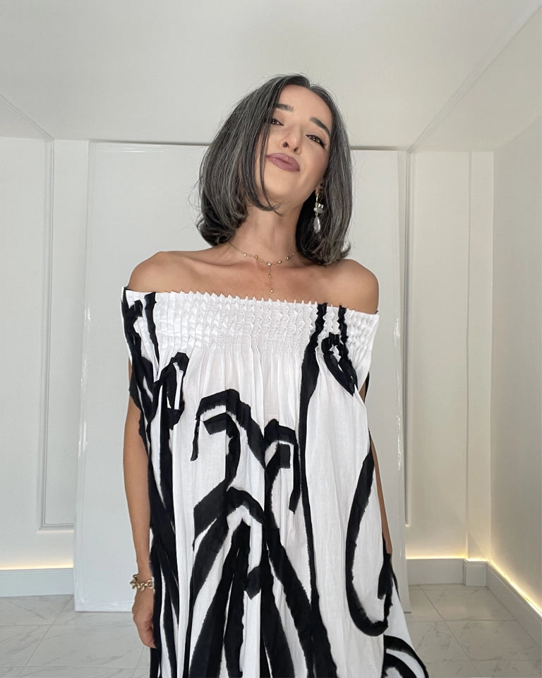 Burcu Aslan Dress FELA COTTON DRESS