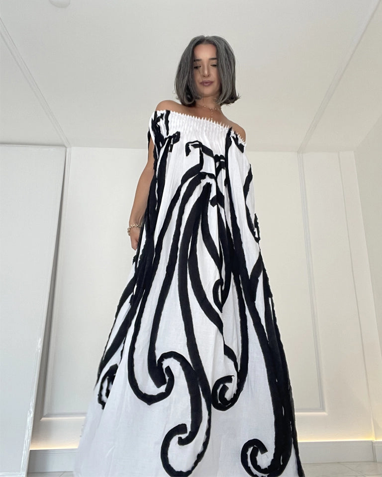 Burcu Aslan Dress FELA COTTON DRESS