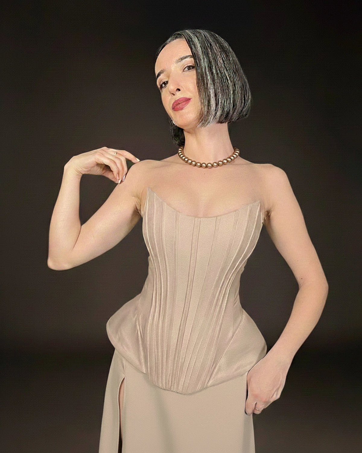 Burcu Aslan Top GERA WAIST CINCHERS SHAPEWEAR CORSET TOP