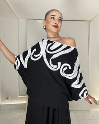 Burcu Aslan Blouse KAPU COTTON OVERSIZE BLOUSE