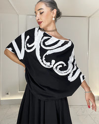 Burcu Aslan Blouse KAPU COTTON OVERSIZE BLOUSE