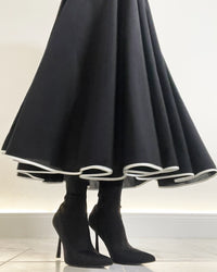 Burcu Aslan Skirt KAPUNA COTTON OVERSIZE SKIRT