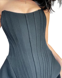 Burcu Aslan Top MABUDA  WAIST CINCHERS SHAPEWEAR CORSET TOP