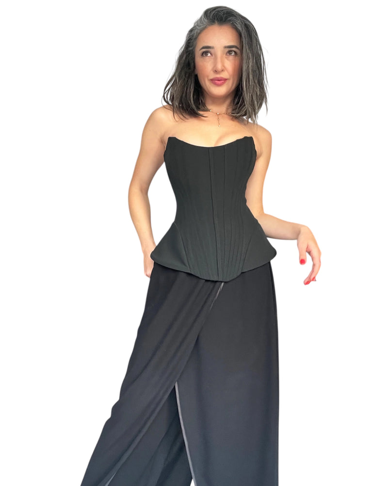 Burcu Aslan Top MABUDA  WAIST CINCHERS SHAPEWEAR CORSET TOP