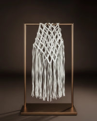 Burcu Aslan Shawl POLE FRINGED HANDMADE SHOLDER SHAWL/ ACCESSORIES/ NECKLACE