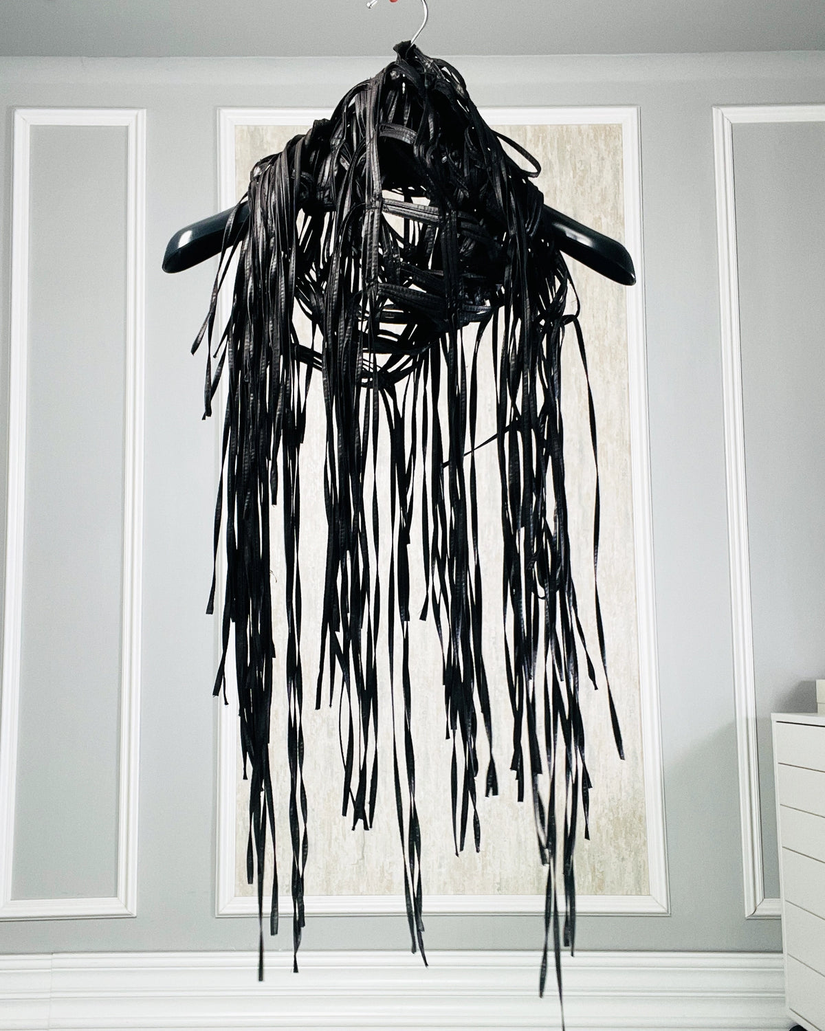 Burcu Aslan Shawl SABERI FRINGED HANDMADE SHOLDER SHAWL / ACCESSORIES / NECKLACE