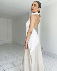 Burcu Aslan Dress SALIRO LINEN DRESS
