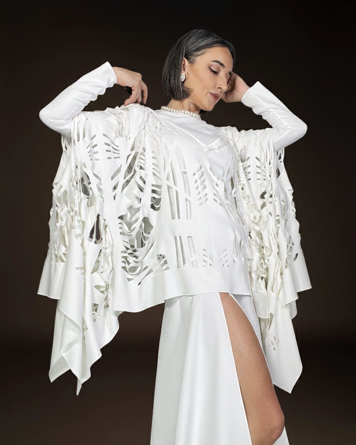 Burcu Aslan Tunic SOHA LAZER CUT TUNIC