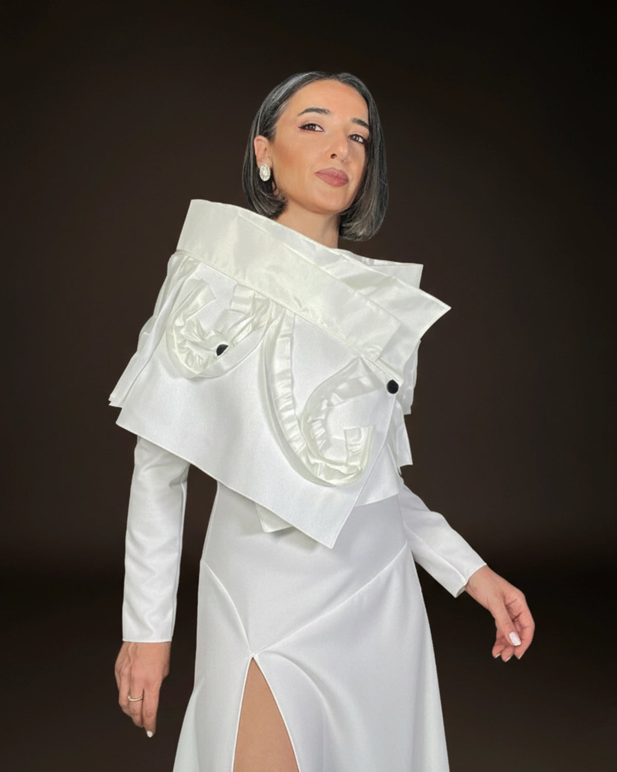 Burcu Aslan Etol UZAL CASHMERE FABRIC STOLE