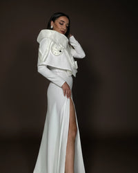 Burcu Aslan Etol UZAL CASHMERE FABRIC STOLE