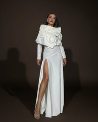 Burcu Aslan Etol UZAL CASHMERE FABRIC STOLE