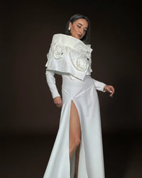 Burcu Aslan Etol UZAL CASHMERE FABRIC STOLE